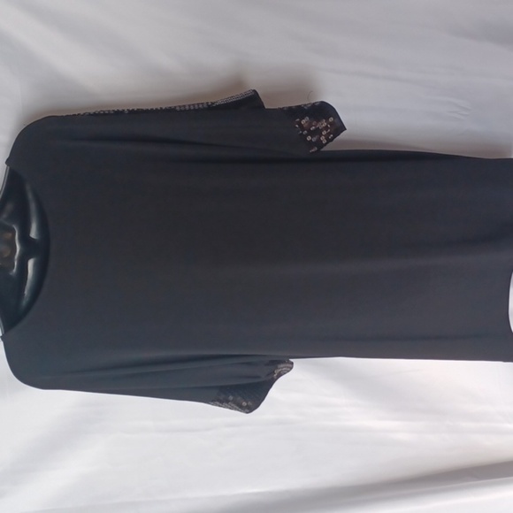 Elle Black sequined mini dress - Picture 4 of 7